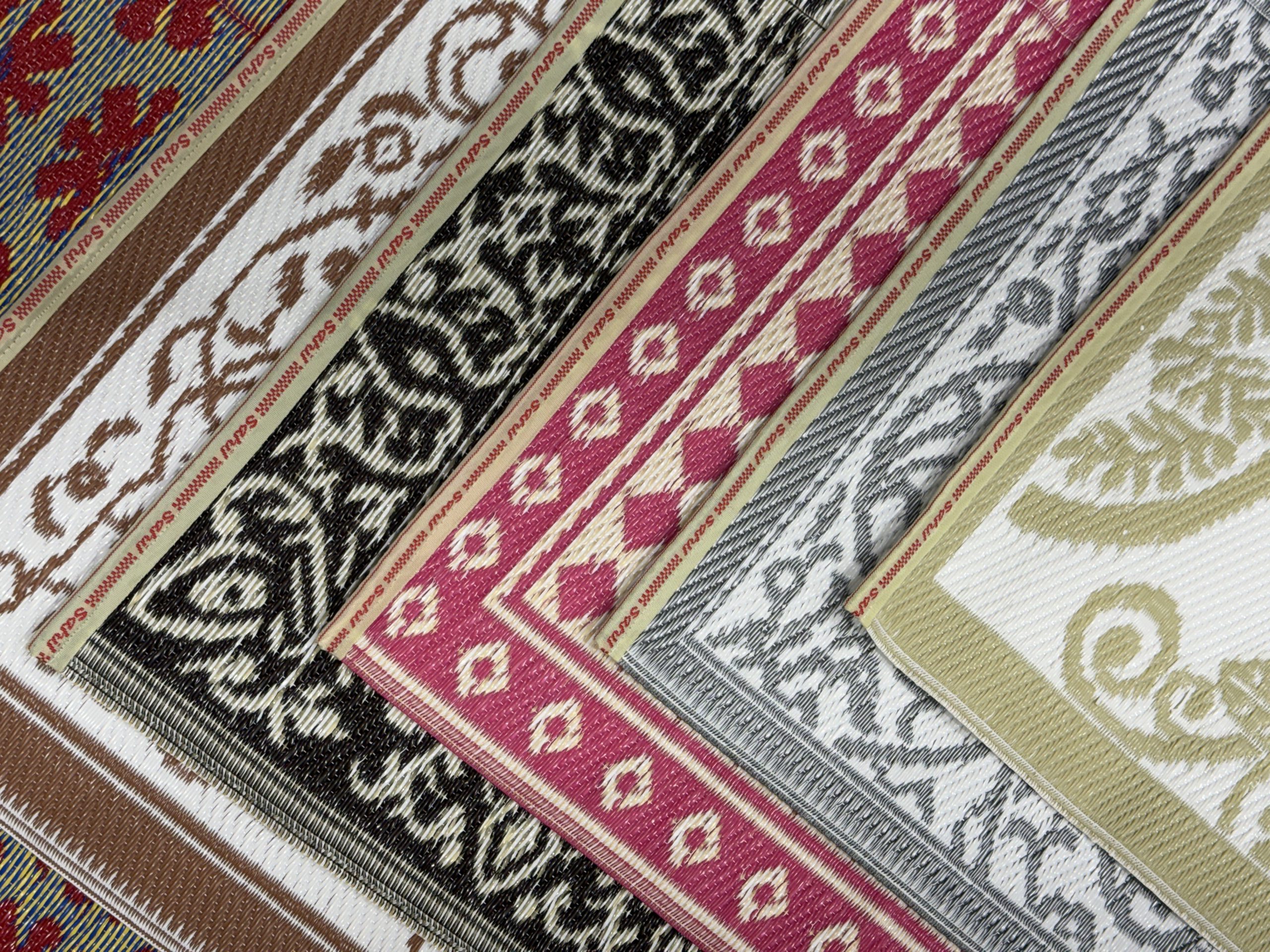 Polypropylene mat manufacturing process on modern weaving machines